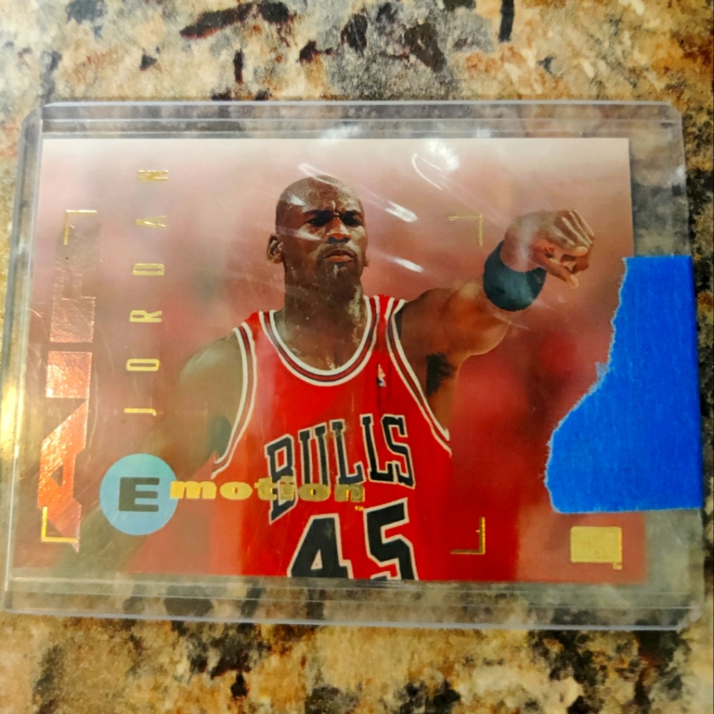 Michael Jordan 1995 Skybox / Emotion NBA Basketball Card
